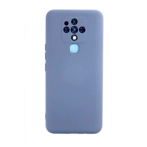 Durukar®  Tecno Camon 16 Kılıf Nano içi Kadife Silikon - Gri