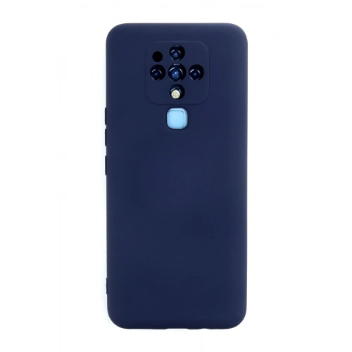 Durukar®  Tecno Camon 16 Kılıf Nano içi Kadife Silikon - Lacivert