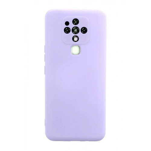 Durukar®  Tecno Camon 16 Kılıf Nano içi Kadife Silikon - Lila