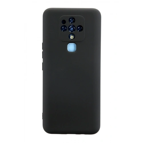 Durukar®  Tecno Camon 16 Kılıf Nano içi Kadife Silikon - Siyah