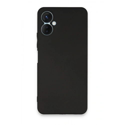 Mey İthalat®  Tecno Spark 9 Pro Kılıf First Silikon - Siyah