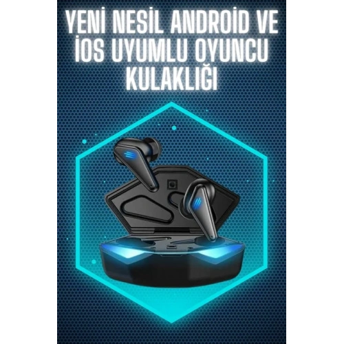 Mikrofonlu Bluetooth Oyuncu Kulaklığı 1 Adet