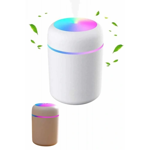 Mini Aromaterapi Buhardanlık Led Işıklı 3 Renk Seçeneği