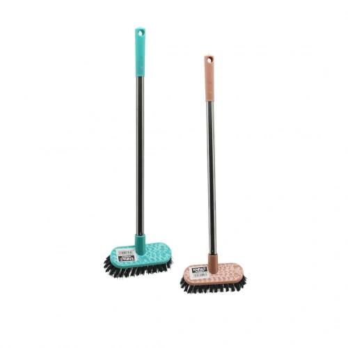 MİNİ TEMİZLİK FIRÇASI ORTA SERT KILLAR METAL SAPLI=40CM - 4.5X12.5CM (5365)