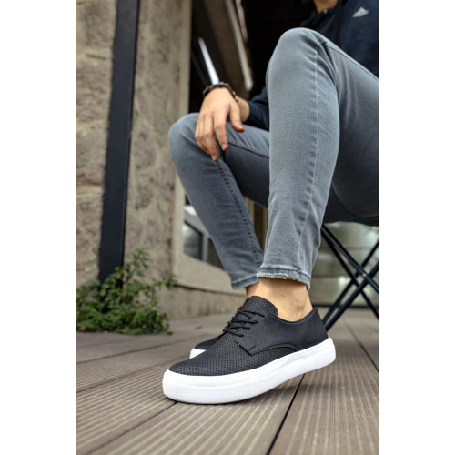 MN061 - CBT Rex Mens Shoes BLACK