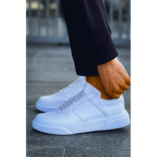 MN087 - CBT Kenton Erkek Ayakkabı BEYAZ / BEYAZ