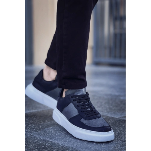 MN087 - CBT Kenton Erkek Ayakkabı SIYAH / ANTRASIT