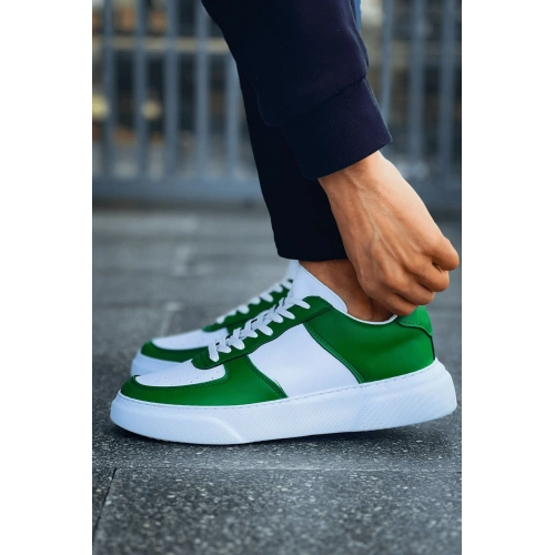 MN087 - FBT Kenton Erkek Ayakkabı BEYAZ/YESIL