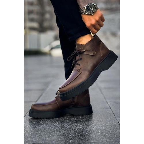 MN213 - CST Bryggen Erkek Bot KAHVE