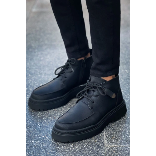 MN213 - CST Bryggen Erkek Bot SIYAH