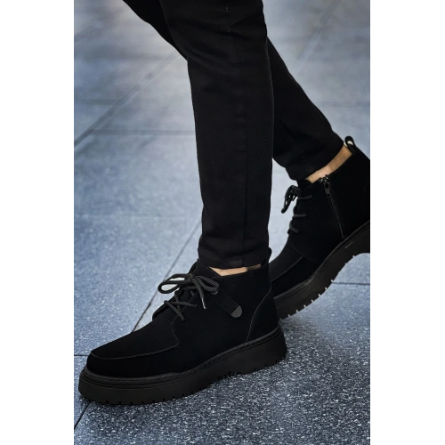 MN213 - SST Bryggen Erkek Bot SIYAH