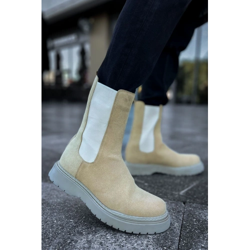 MN223 - SRT Alaska Suede Mens Boot SAND