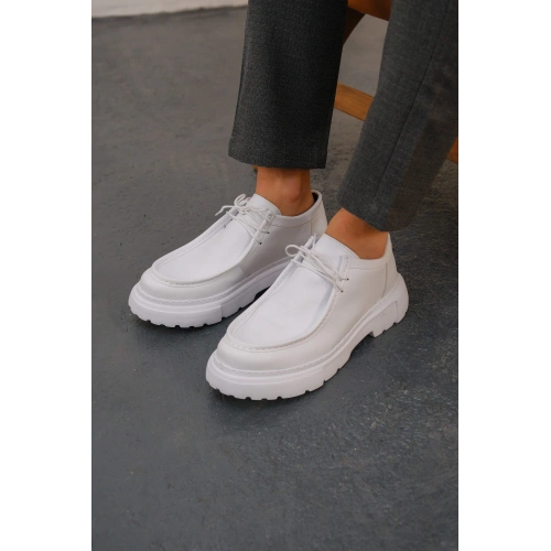 MN2404 - CBT Castle Erkek Ayakkabı BEYAZ