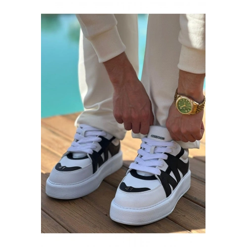 MN2407 - CBT Star-X Erkek Spor Ayakkabı BEYAZ/SIYAH