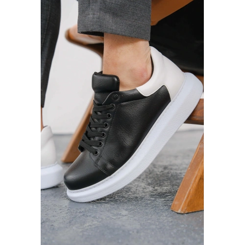 MN256 - CBT Estrella Mens Shoes BLACK/WHITE