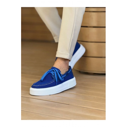 MN2602 - Triko Erkek Ayakkabı MAVI