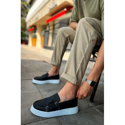 MN417 - CBT Mancini Erkek Ayakkabı SIYAH