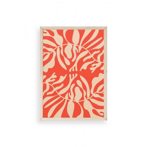 Modern Ahşap Çerçeveli Tablo 23 x 30