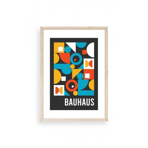 Modern Ahşap Çerçeveli Tablo 23 x 30