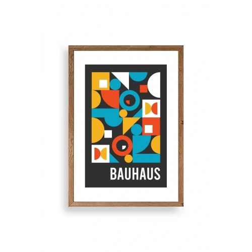 Modern Ahşap Çerçeveli Tablo 23 x 30