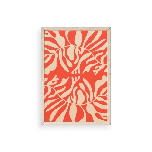 Modern Ahşap Çerçeveli Tablo 50 x 70