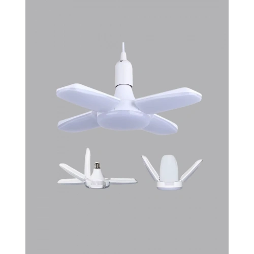 Modern Katlanabilir Led Ampül 60 Watt 6000 Lumen