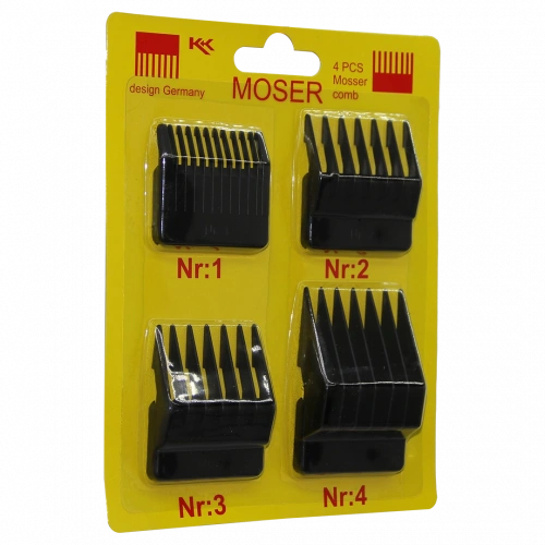 MOSER 4 PARÇA  MAKİNE TARAK SET (5365)
