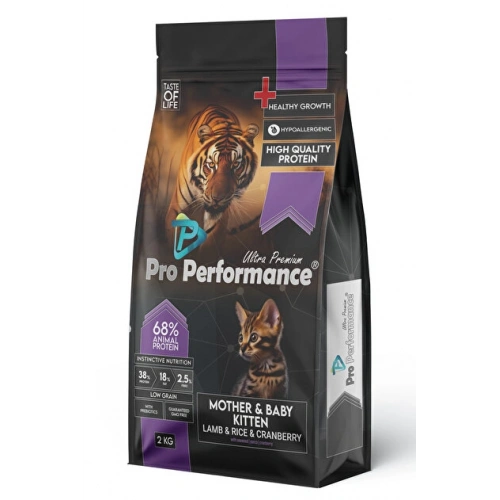 Mother baby kitten lamb,rice,crab 2 kg pro perf