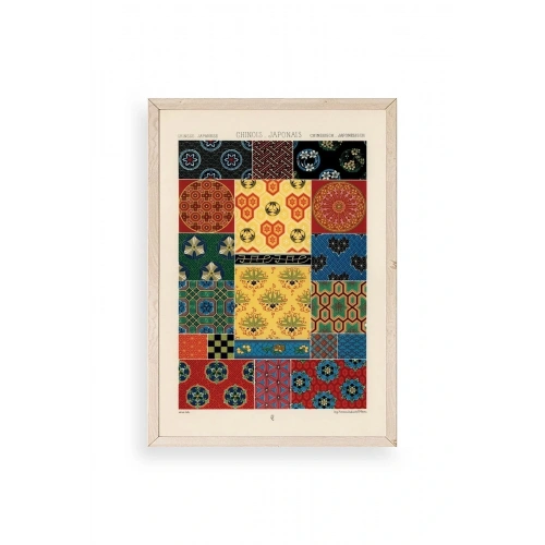 Motif Ahşap Çerçeveli Tablo 30 x 42