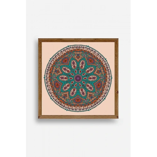 Motif Ahşap Çerçeveli Tablo 42 x 42