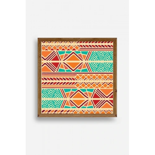 Motif Ahşap Çerçeveli Tablo 42 x 42