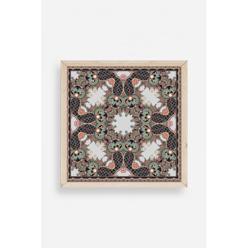 Motif Ahşap Çerçeveli Tablo 50 x 50