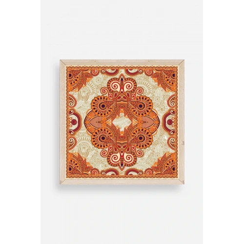 Motif Ahşap Çerçeveli Tablo 50 x 50