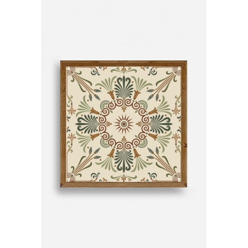 Motif Ahşap Çerçeveli Tablo 50 x 50