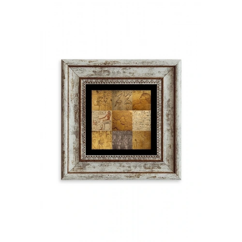 Mozaik Çerçeveli Taş Tablo 20 cm