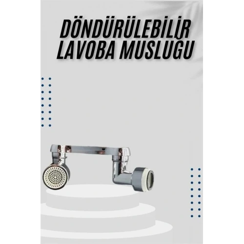 Mutfak Banyo Musluk Ucu Başlığı 1 Adet (dönebilen Model)