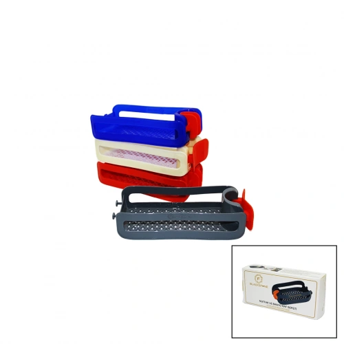 MUTFAK VE BANYO RAF SEPETİ SİLİKON TUTACAKLI 21-30MM (5365)
