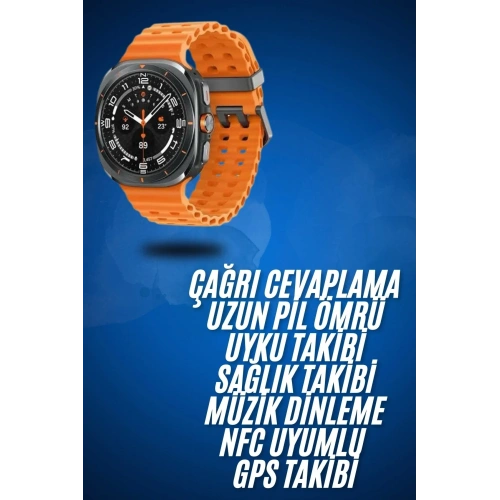 Nabız Sensörlü Titreşimli Akıllı Saat 2025