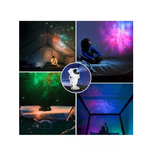 Nebula Projeksiyon Lambası Bluetooth İle Müzik Dinleme