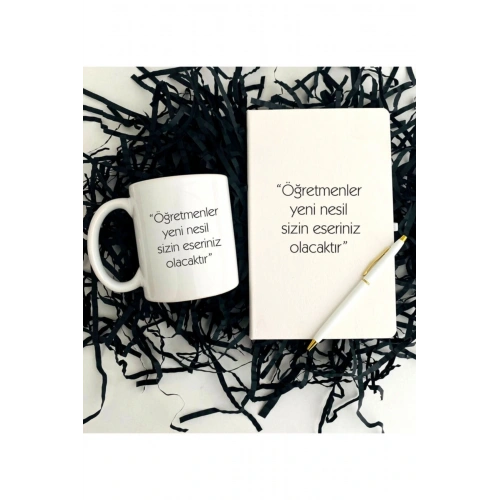 Öğretmenler Günü Defter Kalem Kupa Seti