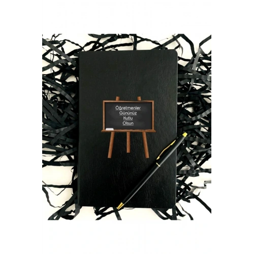 Öğretmenler Günü Okul Tahtası Model Defter Kalem Seti