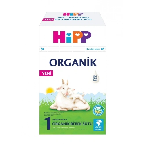 Organik Keçisütü Bazlı Bebek Sütü 400 Gr