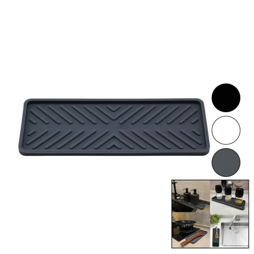 ORGANİZER - SİLİKON MUTFAK LAVABO DÜZENLEYİCİ RENKLİ MAT 22.5 X 9CM BRKT-178617 (5365)