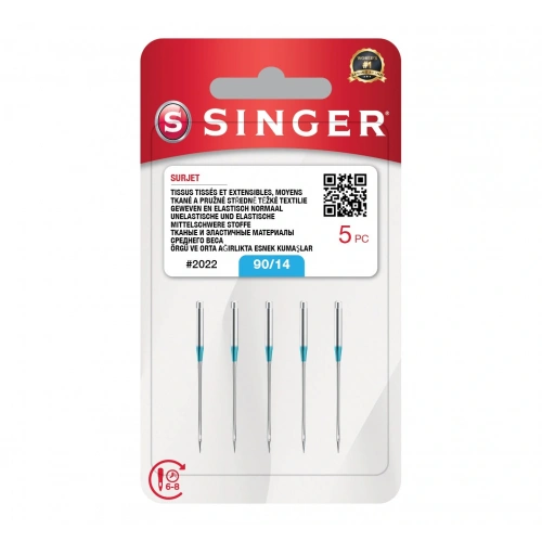 Overlok İğnesi 14 Numara (5Li Blıster)