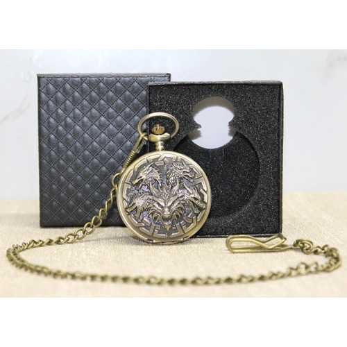 Özel Kutulu Dragonlu Antik Köstekli Saat