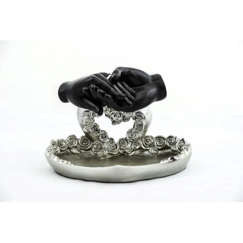 Изготовленный на заказ полиэстеровый поднос в форме сердца