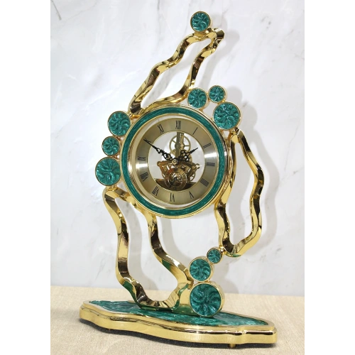 Özel Yeşim Tasarım Masa Üstü Saat