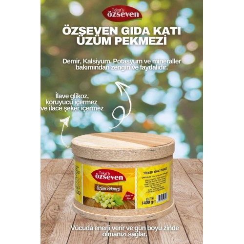 Özseven Katı Üzüm Pekmezi 1400gr