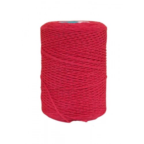 Pamuk Makrome 2 Mm Kırmızı