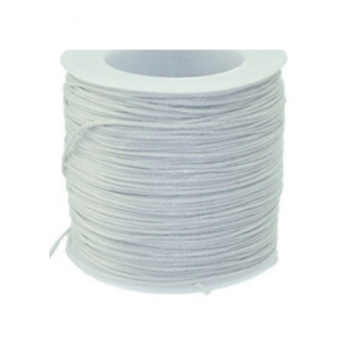 Paraşüt İpi, Bileklik-kolye Örgü İpi 1 Mm 50 Metre Gri